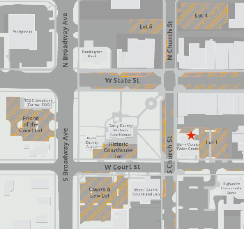 Tyden Center Parking Map
